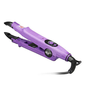Hot Fusion Guns Heat Connector Iron Wand 100-220 Bonded Hair Extension Tools Kit