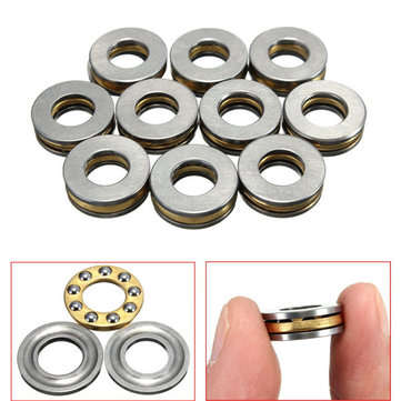Machifit 10pcs F6-14M 6x14x5mm Axial Ball Thrust Bearing 6 x 14 x 5mm