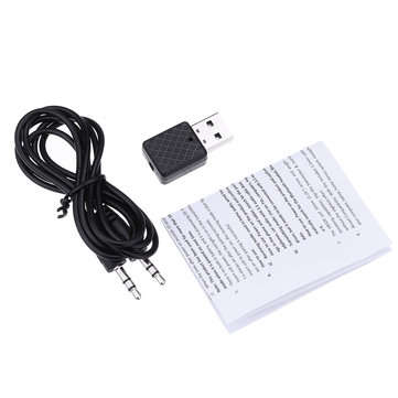 Wireless USB bluetooth 5.0 Receiver Transmitter Dongle Adapter 3.5mm AUX for PC Computer TV Car Musi