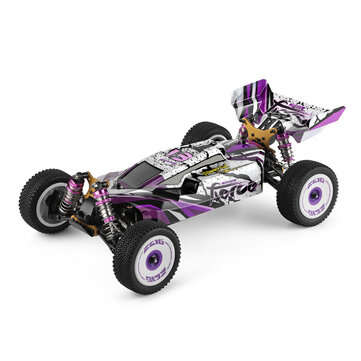 Wltoys 124019 RTR 1/12 2.4G 4WD 60km/h Metal Chassis RC Car Off-Road Vehicles 2200mAh Models Kids To