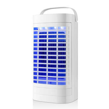 Electric Fly Bug Zapper Mosquito Insect Killer Lamp LED Light Trap ... (PLUG: USPLUG | COLOR: WHITE)