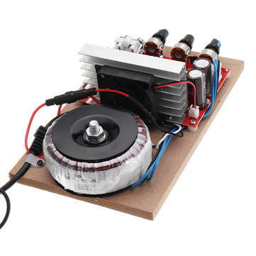 200W 220V High Power Amplifier Field Effect Transistor Front And Back Stage Hi-Fi Power Amplifier Bo
