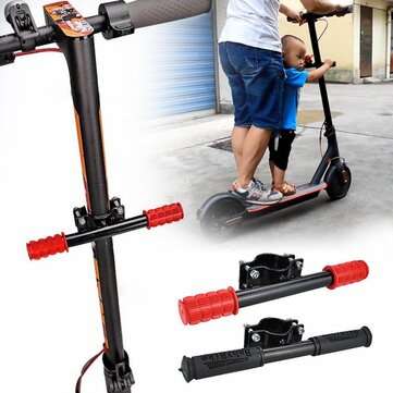 Bikight Electric Scooter Children`s Handle Foldable Adjustable Scooter Armrest Bike ... (color: Red)