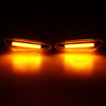 LED Side Marker Lights Repeater Indicator Bulb Pair for BMW E46 E60 E82 E88 E90 E92 E93  (TYPE5: D)