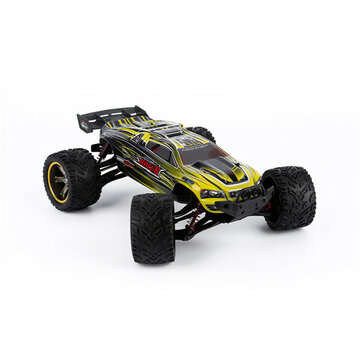 9116 1:12 Wireless 2.4G RC Car Truck Off Road Full Proportional Control Racing E... (COLOR.: YELLOW)
