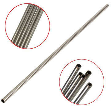 5pcs OD 10mm x 8mm ID Stainless Pipe 304 Stainless Steel Capillary Tube Length 500mm
