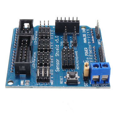 UNO R3 Sensor Shield V5 Expansion Board Geekcreit for Arduino - products that work with official Ard