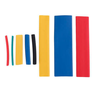 328Pcs Heat Shrink Tube Sleeving Wrap Wire Car Electrical Cable Tube kits Polyolefin 8 Sizes Mixed C