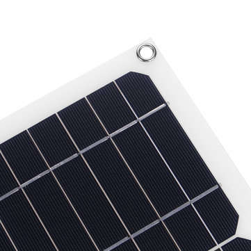 20W 18V 5V EVA + PET Solar Panel with Dual USB & DC In-line
