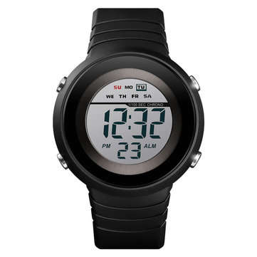 SKMEI 1497 Simple Design Back Light LED 5ATM Men Watch (NO.: 3)