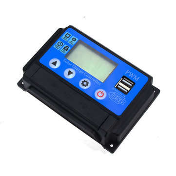 12V/24V 10A/20A/30A/40A/50A Solar Charge Controller PWM Battery Charging Big LCD D... (CURRENT: 30A)