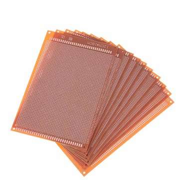10pcs Universal PCB Board 12x18cm 2.54mm Hole Pitch DIY Prototype Paper Printed Circuit Board Panel