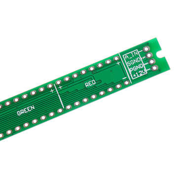 DIY 32 LED Music Electrical Level Indicator VU Meter Audio Level Meter Kit For Amplifier Board Adjus