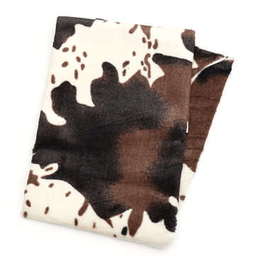 3.6x2.5 Feet Cow Print Rug Faux Cow Rug Animal Printed Carpet Home Decoration Toys