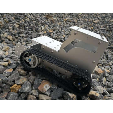 DIY C-3 Bulldozer Aluminous RC Robot Car Tank Chassis Base With Motor