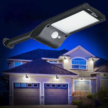 36 LED Solar Wall Street Light PIR Motion Sensor Waterproof Outdoor Garden Lamp