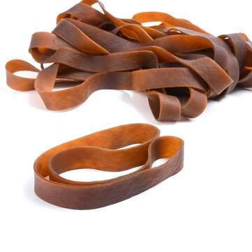 10 PCS Rubber Band Elastic Cord 10mm*120mm/10mm*150mm Universal for DIY Model RC A... (SIZE 3: 12CM)