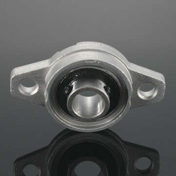 2pcs KFL001 Zinc Alloy Pillow Block Flange Ball Bearing 12mm Bore Diameter KFL Bearing
