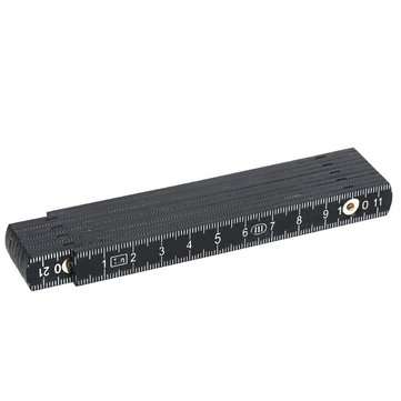 1M Slide Ten-Parts Folding Ruler Fold Up Rulers Versatile Inside Reading Carpenter Meter Measuring T