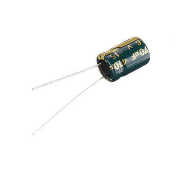 50pcs 16v 470uf High Frequency Low ESR Radial Electrolytic Capacitor