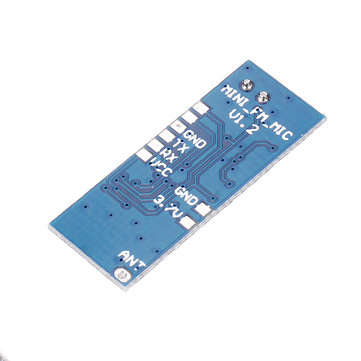 Mini FM Transmitter Module Wireless Microphone Single Channel Board 3-5V 100mW Adjustable Sensitivit