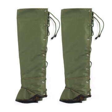 Outdoor Waterproof Leg Protector Shoe Covers Anti Bite Snake Gaiter Foot Protector Camping Hiking Cl