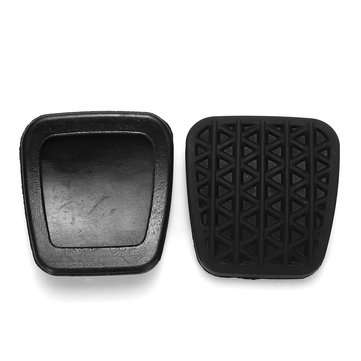 Pair Of Brake Clutch Pedal Pad Rubber Cover For Opel