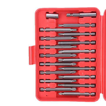 Drillpro 98pcs Torx Star Spline Hex Cross Slotted Screwdriver Bit Set Garage Repair Tool