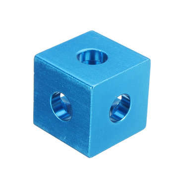 Machifit Three Way Cube Connector for 2020 V-slot Aluminum Extrusions Profile Blue