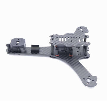 Tricopter5 170mm Wheelbase 3mm Arm 5 Inch Tricopter Frame Kit for RC Drone FPV Racing