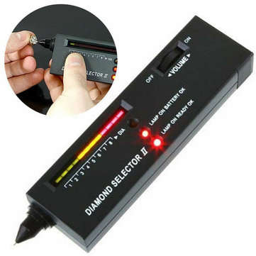 Portable Diamond Gem Tester Selector with Case Gemstone Platform Jewelry Measuring Tools