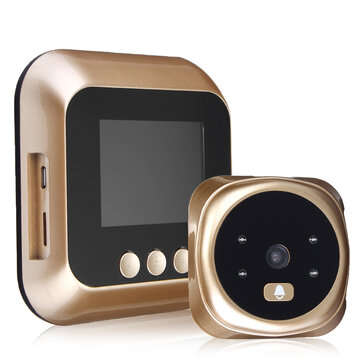 2.4in Smart  Wireless Video Doorbell IR LCD Visual Camera Record Security System