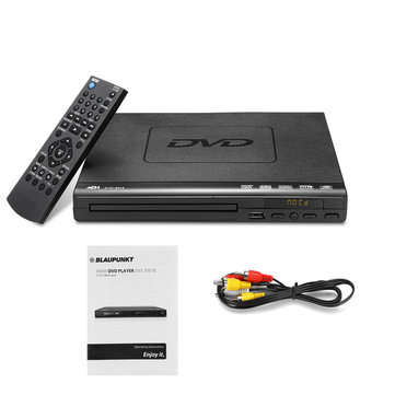 110V-240V USB Portable Multiple Playback DVD Player ADH DVD CD SVCD VCD Disc Player with Remote Cont