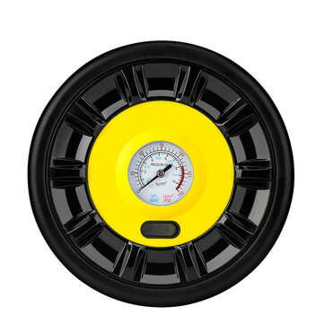 12V Portable Tire Air Pump Digital Display/Pointer Compressor Inflator W/ LED Lights (NO.: 01#)