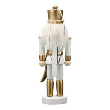5Pcs Wooden Nutcracker Soldier Handcraft Puppet Doll Toy Ornament Christmas Gift Home Room Decoratio