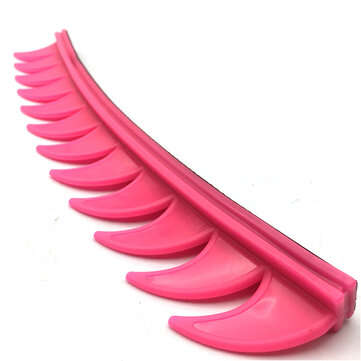 Motorcycle Helmet Reflective Decals Sticker Dirt Bike Rubber Strip Decoration (COLOR.: PINK)