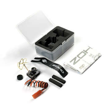 ZOHD VC400 PIGGYBACK AIO NTSC FPV Camera w/ OSD 400mW 5.8G 40CH VTX 600TVL 120 ... (MODEL: VC400-CP)