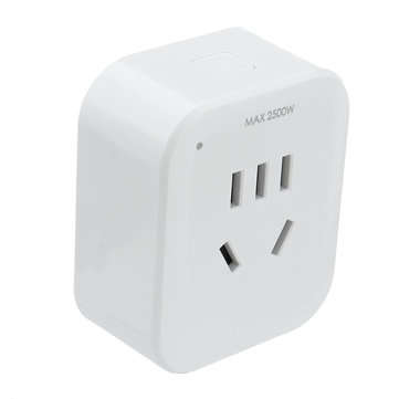 MoesHouse AU WiFi Smart Socket Power Plug Mobile APP Remote Control Works with Amazon Alexa Google H