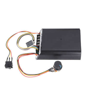 PWM DC Motor Speed Controller Max 60A CW CCW Digital Display 0~100% Adjustable Drive Module Build in