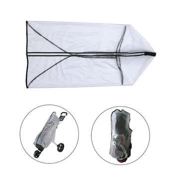 Transparent Golf Rain Cover Raincoat Waterproof Dustproof Golf Club Bag Protector