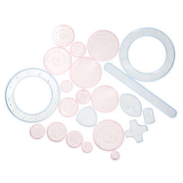 27Pcs Spirograph Design Set Tin Draw Drawing Kids Art Craft Create Education Toys