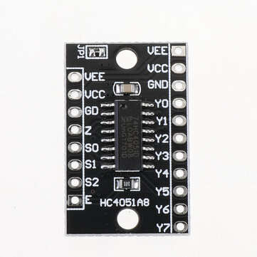 Electronic Analog Multiplexer Demultiplexer Module HC4051A8 8 Channel Switch Module 74HC4051 Board