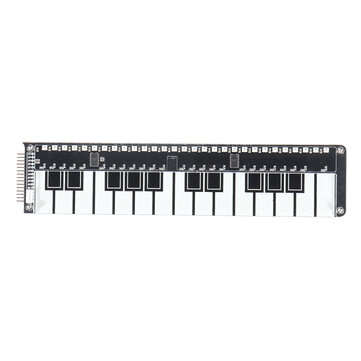Acrylic Electronic Piano Board with RGB LED Light TS20 I2C STEM M5Stack for Arduino - products tha
