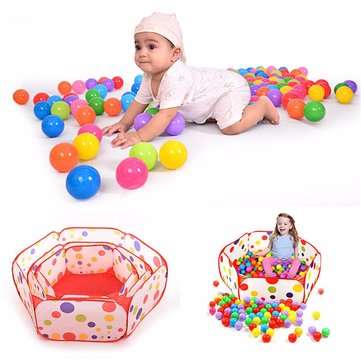 Outdoor 90cm Foldable Waterproof Pit Ocean Ball Pool Indoor Baby Game Play Mat House Children Kids T