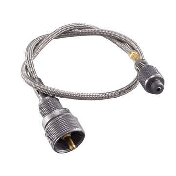 CAMPINGMOON Outdoor Camping Gas Stove IPE Converter + Extension Tube Split Type Furnace Adapter Conn
