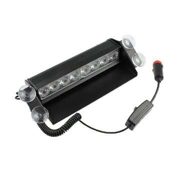 Car LED RGB 16 Color Solar Remote Control Warning Emergency Strobe Light  Anti-tailing 12V 8W