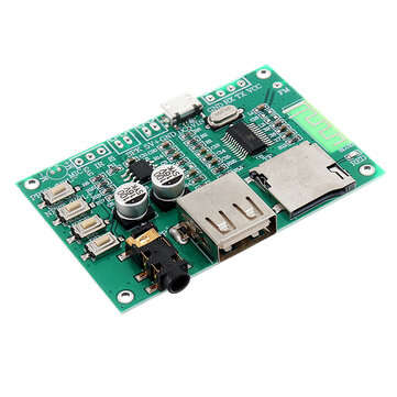 BT201 Dual Mode 5.0 Bluetooth Lossless Audio Power Amplifier Board Module TF Card U Disk Ble Spp Ser
