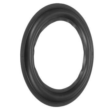 6" Inch Black Soft Speaker Rubber Surrounds Horn Ring Repair Kit Universal