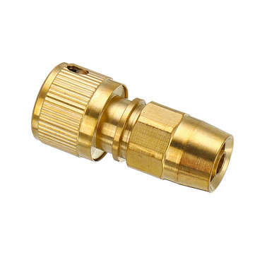 3/8`` Brass Hose Connector Copper Garden Telescopic Pipe Fittings Washing Water Quick Connector Car