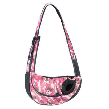 Outdoor Pet Carrier Bag Breathable Dog Cat Puppy Bag Outdoor Shoulder ... (SIZE 3: L | COLOR.: PINK)